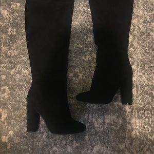 Black Thigh high boots